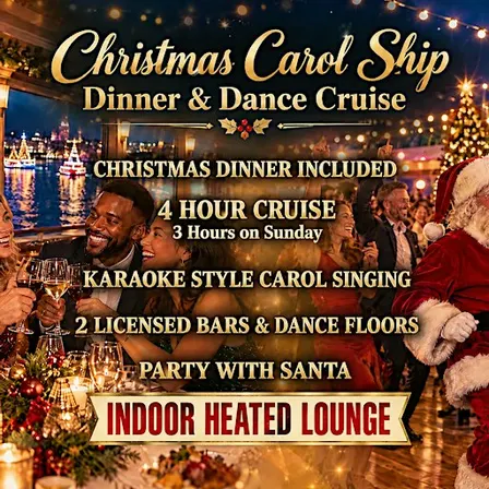 QD Christmas Dinner & Dance Cruise - Dec 18th