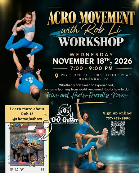 AcroMovement Workshop with Rob Li (Dance Class)