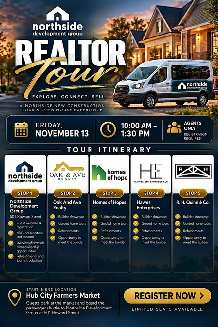 A Northside New Construction Tour and Open House Experience