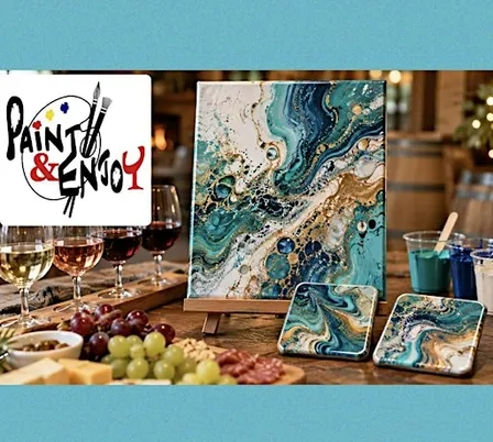 Paint and Enjoy “Pour Paint and Enjoy Wine” at Nissley Outlets