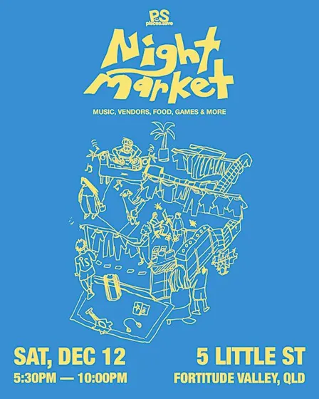 The Ultimate Brisbane Night Market: Brand Pop-Ups, Live Music & Challenges