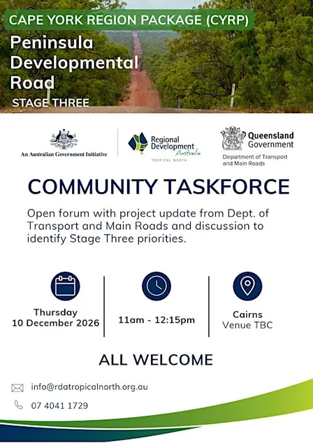 Cape York Region Package - Peninsula Developmental Road Stage 3 (CAIRNS)