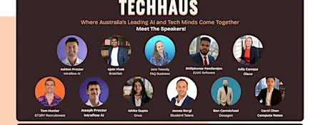 TechHaus Sydney · Nov 2026: Where Leading AI & Tech Minds Come Together