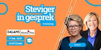 Interactieve workshop 'Steviger in gesprek'