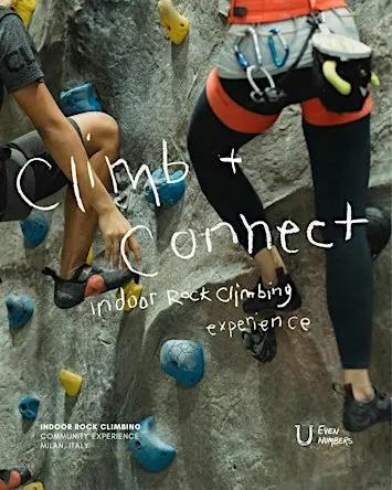 Climb & Connect ✦ Indoor Community Rock Climbing Session in Milan