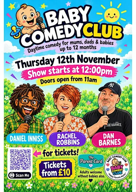 Baby Comedy Club Novmeber