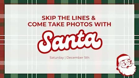 Pictures With Santa | Free Pictures & Holiday Crafts!