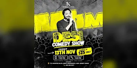 Desi Comedy Show at Komic Karma