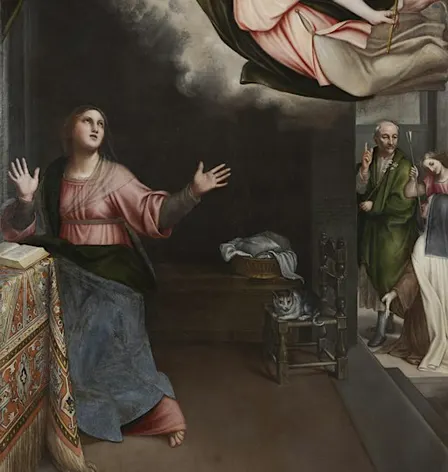 Cantiere Salmeggia: L’ANNUNCIAZIONE DI ALBINO