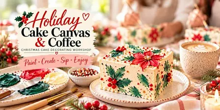 HOLIDAY CAKE  - Canvas & Coffee
