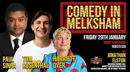 January's Comedy in Melksham
