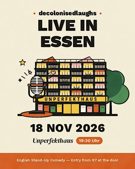 DecolonisedLaughs: English Stand-Up Comedy in Essen