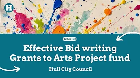 Grants to Arts project funding workshop 3