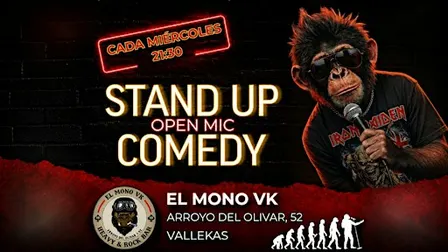 Open Mic de comedia de El Mono VK