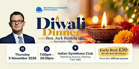 Brentford and Isleworth Conservatives – Diwali Dinner
