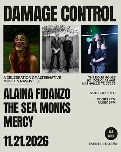 Damage Control: A House Show Celebration of Alternative Music in Nashville