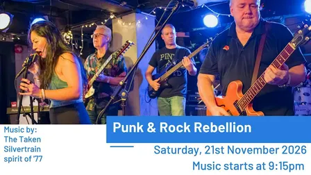 Live Music: Punk & Rock Rebellion