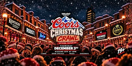 COORS CHRISTMAS CRAWL 19+