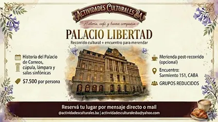 Recorrido Cultural: Palacio Libertad - Historia, Arte y Arquitectura