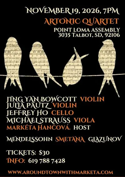 Artonic Quartet Plays Mendelssohn, Smetana and Glazunov