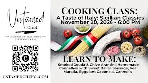 Cooking Class: Sicilian Classics