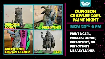 Dungeon Crawler Carl Paint Night