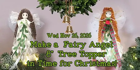 DIY 8" Angel Fairy Tree Topper