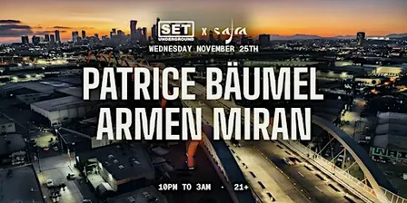 SET w/Patrice Baumel & Armen Miran under the 6th Bridge in LA