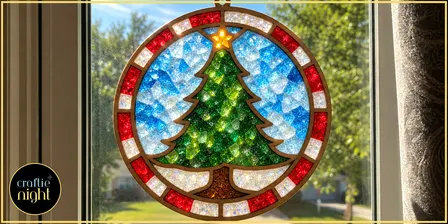 Craftie Night: Crushed Glass Suncatcher Party - Allegan