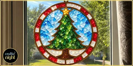Craftie Night: Crushed Glass Suncatcher Party - Wyoming