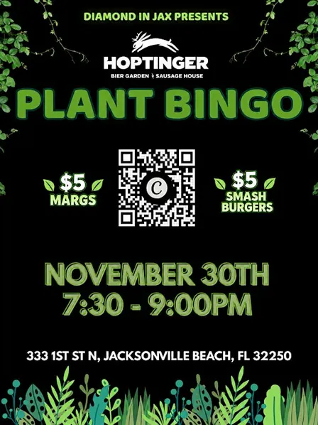 Plant Bingo - Hoptinger Jax Beach