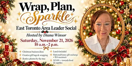 Wrap, Plan & Sparkle Area Leader Meeting