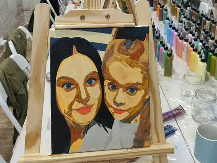 Personalized Paint by Numbers from Your Photo in Mijas Pueblo