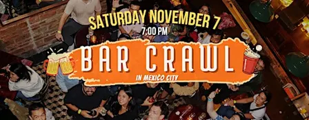 Bar Crawl in Mexico City! (Roma/Condesa)