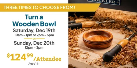 Turn a Wooden Bowl