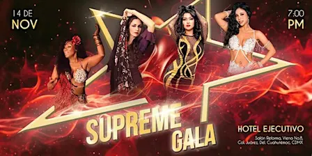SUPREME GALA Danza Arabe y Fusiones