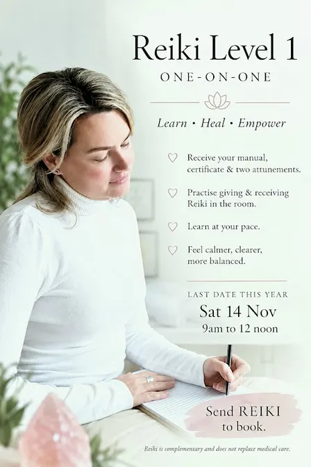 Learn Reiki Level 1