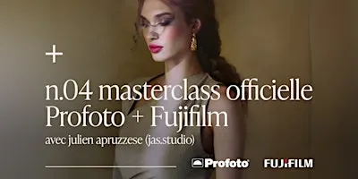 Masterclass Officielle Profoto & Fujifilm avec Julien Apruzzese
