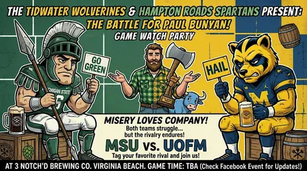 Hampton Roads Spartans/Tidewater Wolverines Joint Game Watch