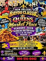New Orleans Bayou Classic Queens Market Place 2026