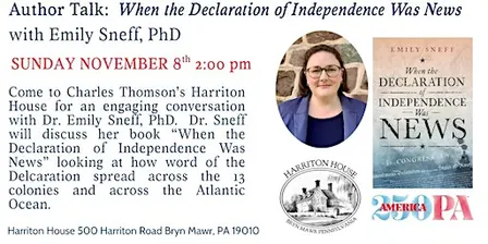 "When the Declaration of Independence Was News" 11/8/26
