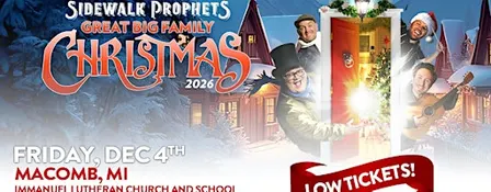 Sidewalk Prophets - Great Big Family Christmas 26- Macomb, MI