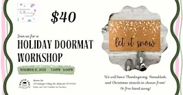 Holiday Doormat Workshop