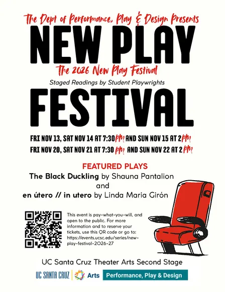 The 2026 New Play Festival (Sun. Nov 15)