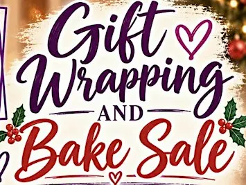Holiday Gift Wrapping & Bake Sale