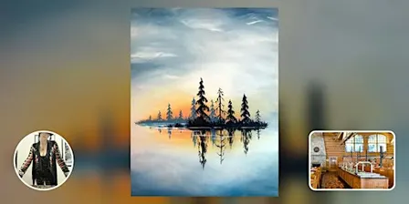 Paint Nite • Cascade Grill At Jubitz • PORTLAND