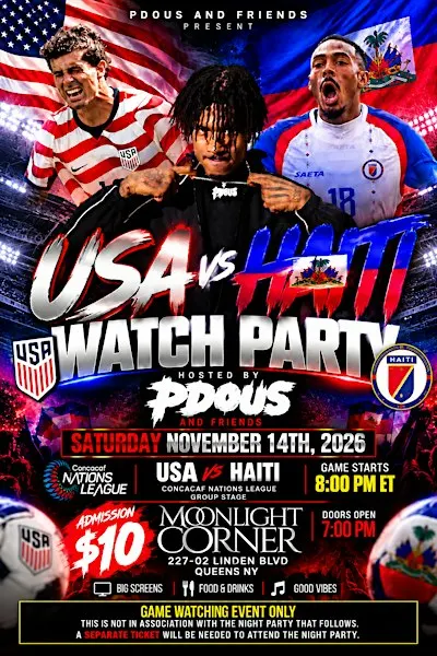 Haiti vs USA Watch Party : Nations League