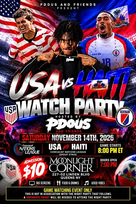 Haiti vs USA Watch Party : Nations League