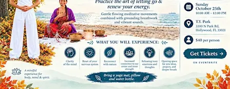 Qigong and Sound Bath Gathering in the Park