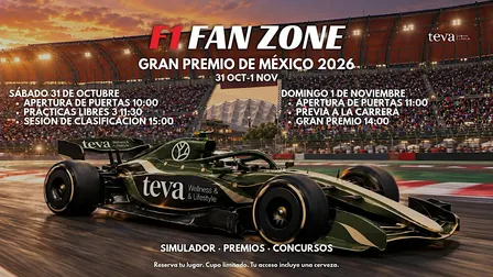 TEVA F1 FAN ZONE SUNDAY · GRAN PREMIO DE MÉXICO 2026